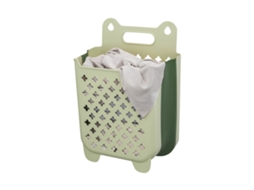 Cesta de Roupa Pendurável Plegável LAXISCREED Verde L