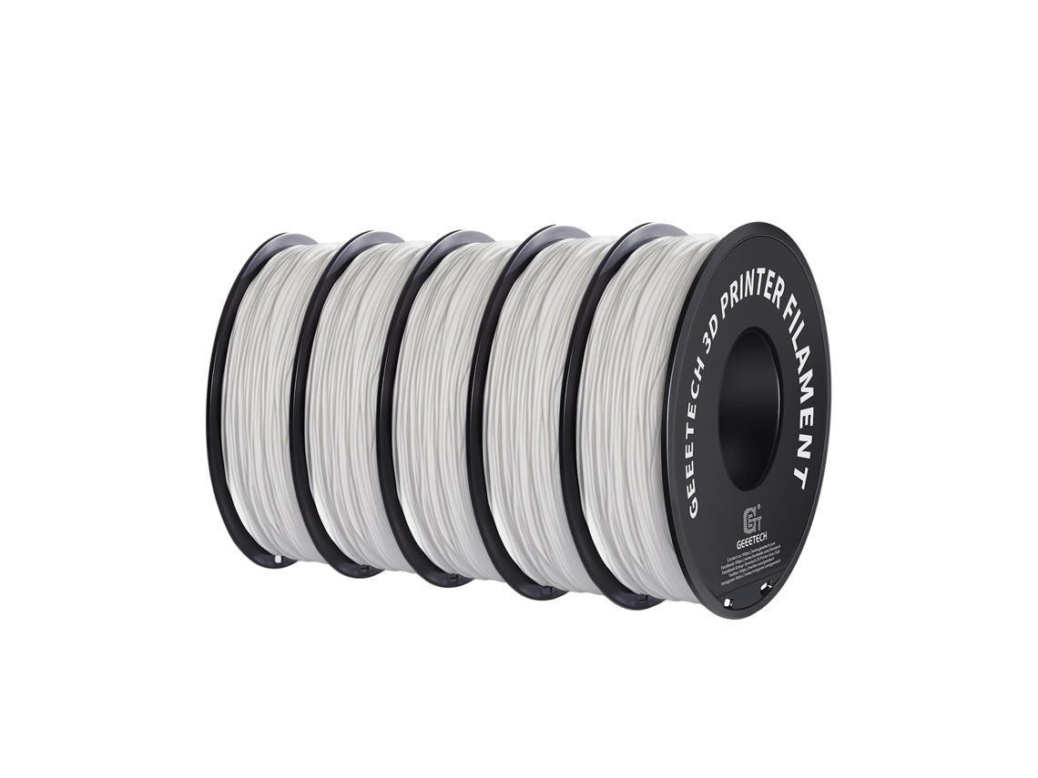 Filamento Tpu, Diâmetro De 1,75mm, Compatível Com Impressoras Fdm, Branco