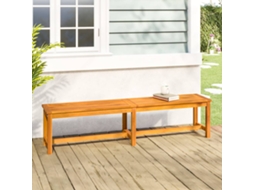 Banco De Jardim 180x35x45 Cm Madeira De Acã¡cia Maciã§a Dkd Home Decor