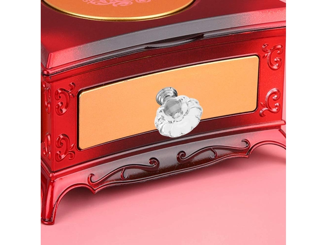 Conjunto De 5 Puxadores Acrílico Transparentes Para Portas Armários, Com Design Elegante E Sofisticado, Em Estilo