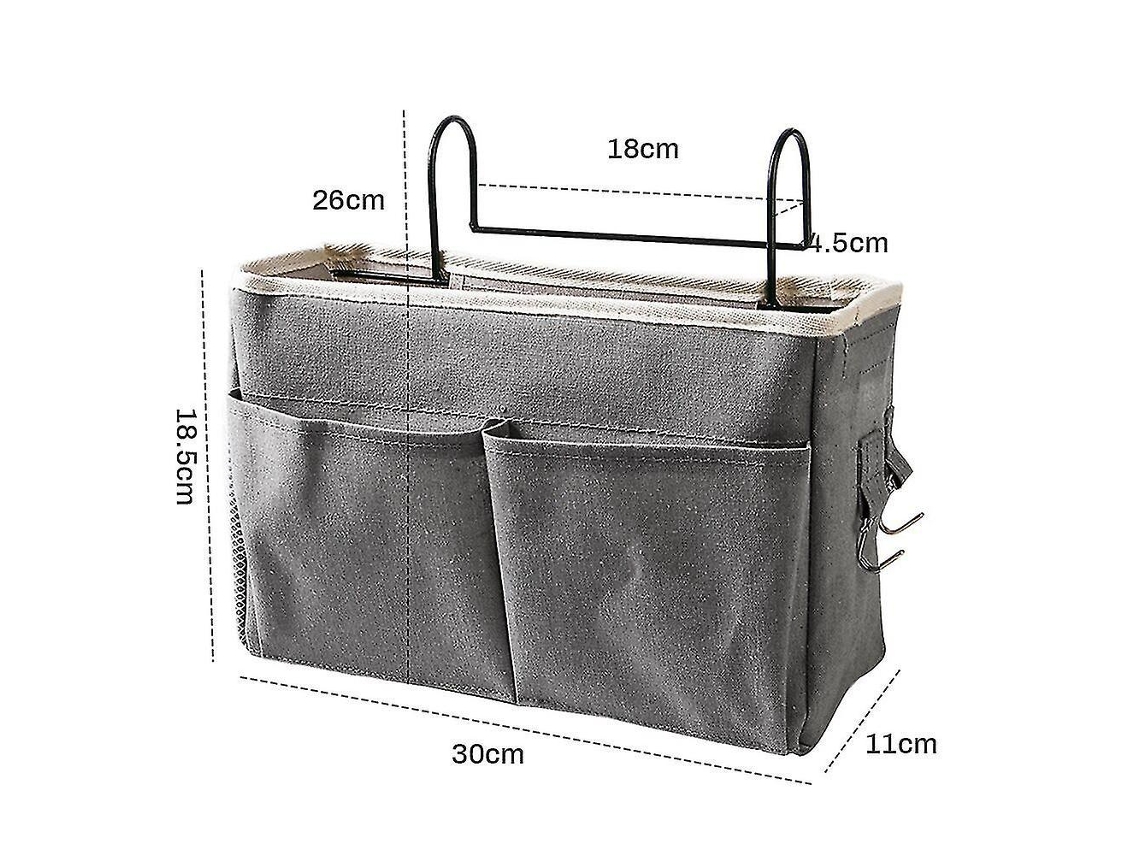 Lurelia Bolsa De Cabeceira, Suspensa, Para Cama, Branco
