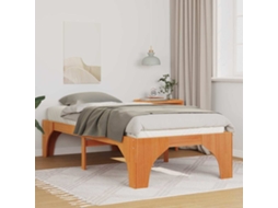 Vidaxl Estrutura Da Cama Castanho 100 X 200 Cm