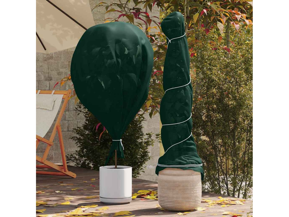 Vidaxl Fleece De Proteção Contra Geada Para Plantas Verde 100 X 3,2 M