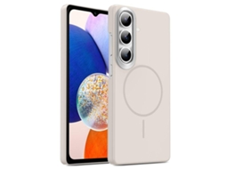Capa Para Samsung Galaxy A14 4g Fina Circular Magsafe À Prova De Choque Dourada Em Policarbonato Summit Stone