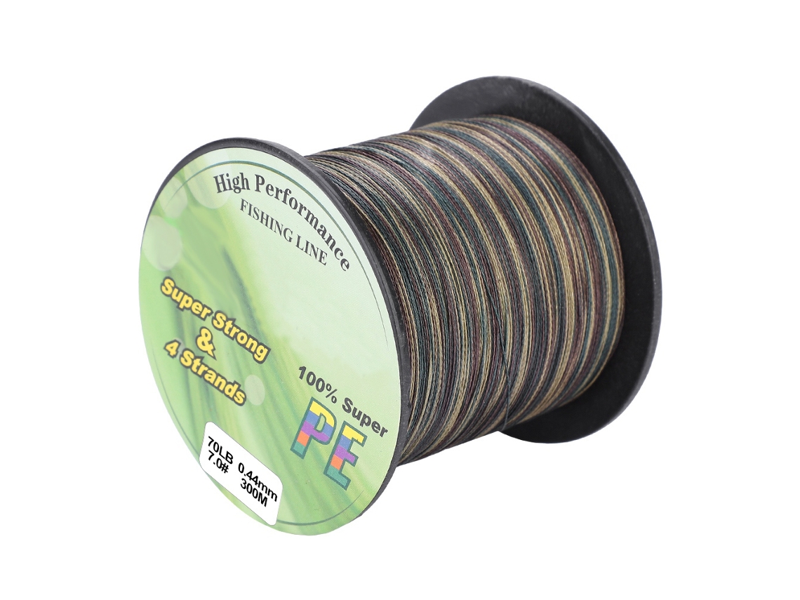 Linha de Pesca Trançada AQUAFORGE de 300m para Água Salgada e Soltar Pipa (7.0)