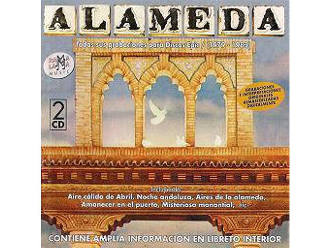 CD Alameda - Todas Sus Grabaciones Para Discos Epic (1979 - Todas Sus Grabaciones Para Discos CBS (1973-1974) (2CDs)