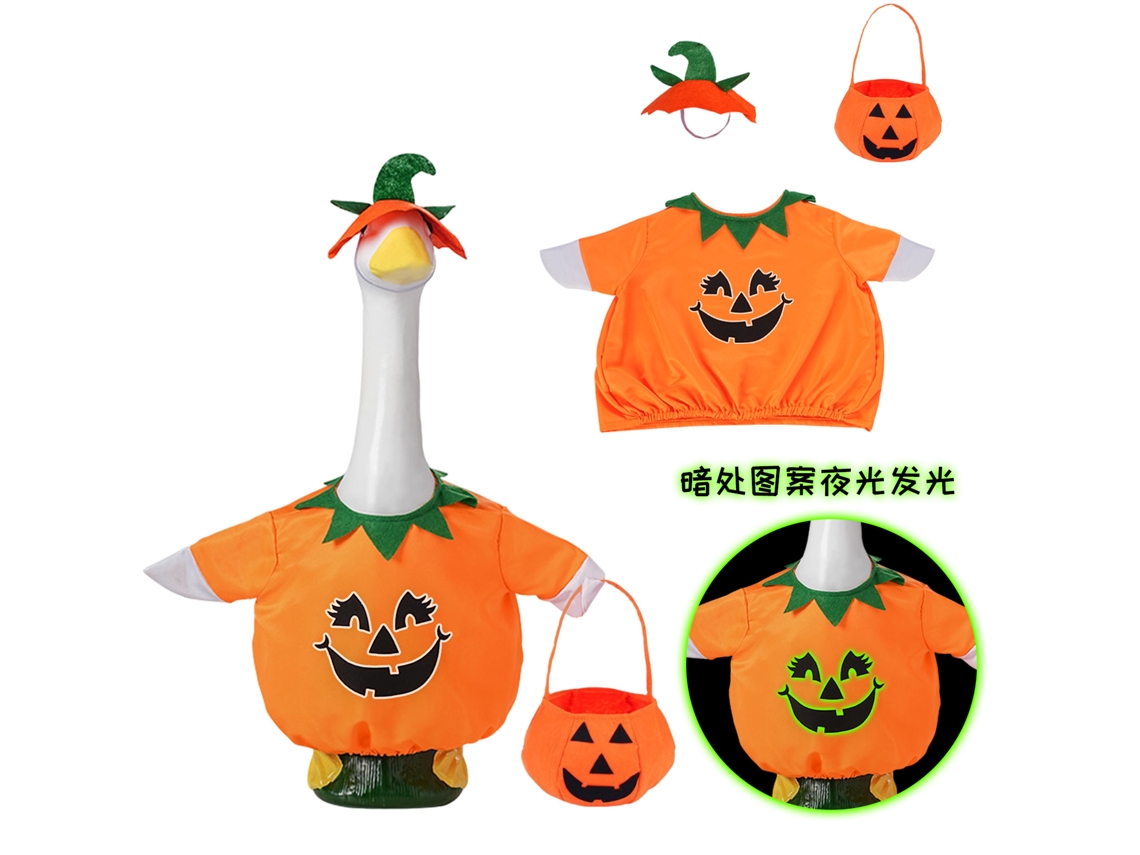 Laxiscreed Conjunto De Decoração De Halloween Com Fantasia De Fantasma E Abóbora Para Varanda De 23 Polegadas