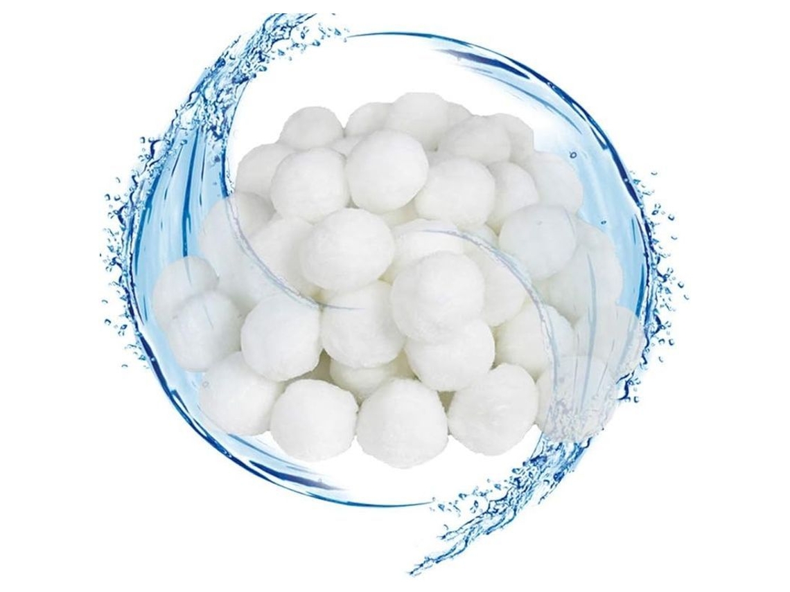 Bolas de Filtro Nova Line, 700g, Substituem 25kg de Areia, Piscinas e Aquários | S/MARCA