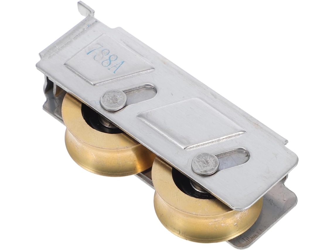 Rodízios Luxshiny Para Porta De Correr Varanda, Pacote Com 2, Aço Desi