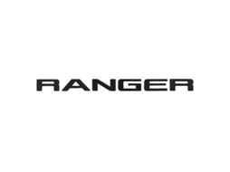 Letras 3d Elevadas Para Ranger 2019-2020 Em Abs Preto - Destaque Seu Caminhão Com Instalação Fácil E Resistente Preto