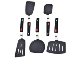Espátula De Silicone Segura Sem Bpa Flexível Resistente A Alta Temperatura E Fácil De Limpar