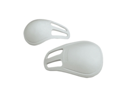 2 conchas de protecção torácica para o soutien de protecção torácica KWON Super Protect
