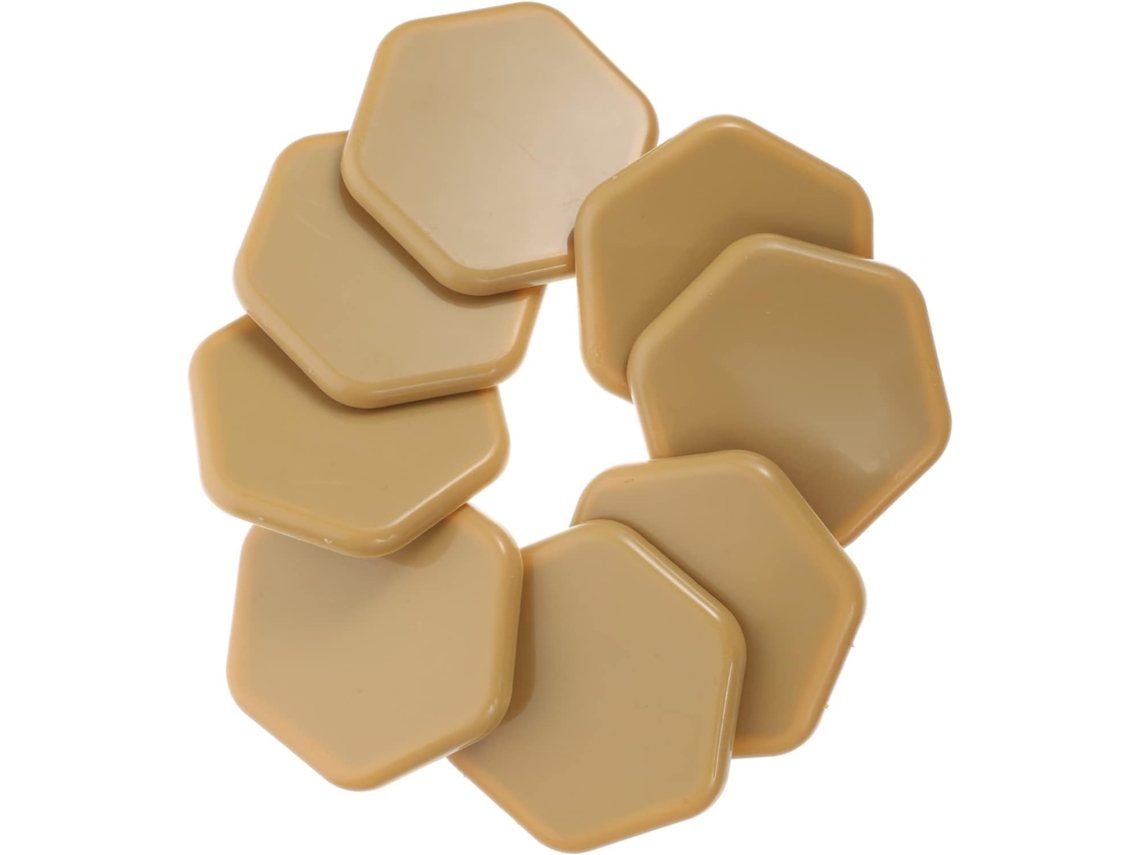 Protetores de Móveis Hexagonais de 8 Peças, Eva Abs GOKOCO