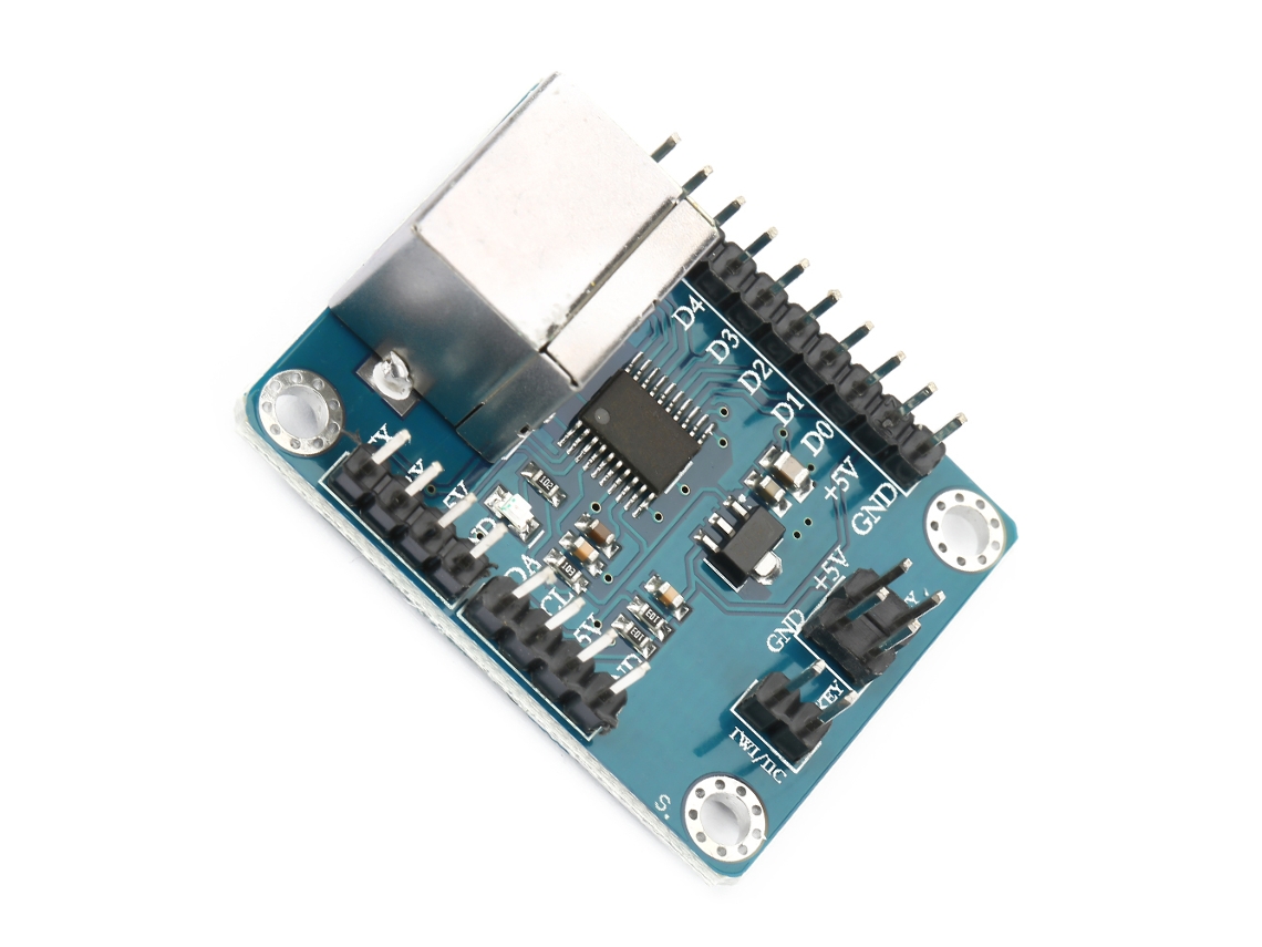 Laxiscreed Placa De Desenvolvimento Para Teclado Ps2 Com Suporte Twi/iic E Funções Avançadas