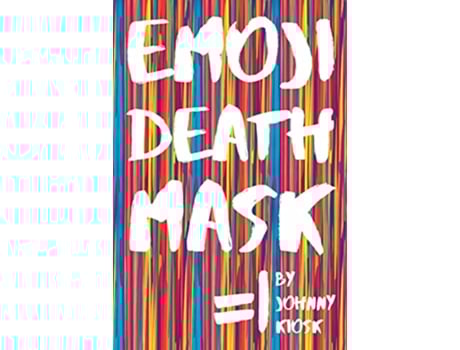 Livro Emoji Death Mask de Johnny Kiosk (Inglês)