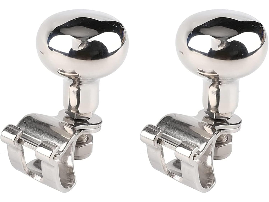 2x Manopla Giratória de Aço Inoxidável SFUSHOS para Barco/iate