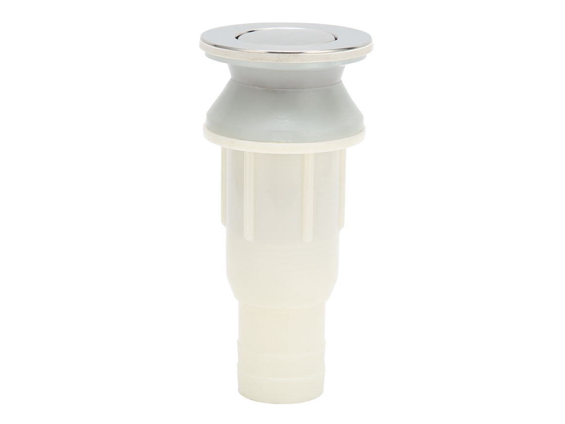 Drenador de bacia em aço inox com juntas de silicone | S/MARCA