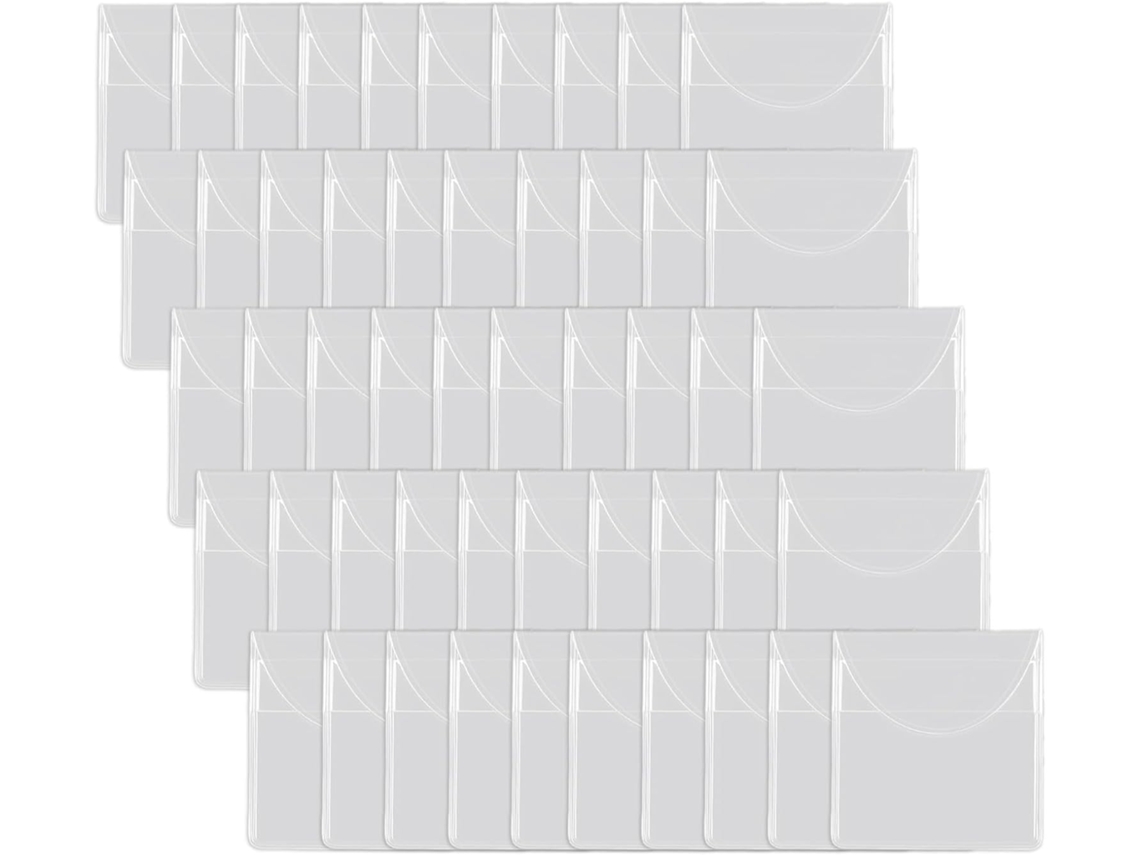 Pacote com 50 Saquinhos Transparentes para Moedas Pequenas. SFUSHOS