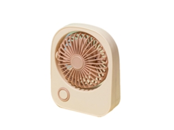 Ventilador de Mesa Pequeno e Portátil com Ajuste de Direção