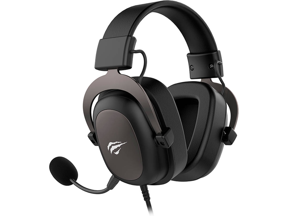 Auscultadores com Fio HAVIT H2002d (On Ear - Multiplataforma - Preto)