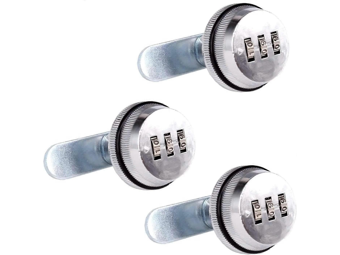 Fecho De Came - 3 Cm/1,18 Polegadas, Parafuso De Zinco, Senha