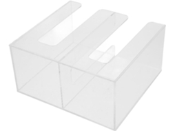 Organizador Transparente Para Copos De Papel, Dispensador De Copos Para Café E Outras Bebidas, Suporte De Mesa Para