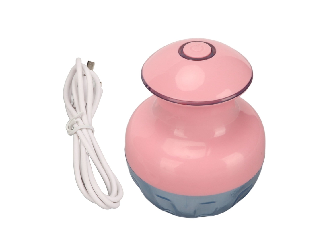 Lurelia Removedor De Fiapos Elétrico Recarregável Usb Com Lâminas Em Aço Inox, 500 Mah Para Roupas, Suéteres E Sofás, Verde E Rosa