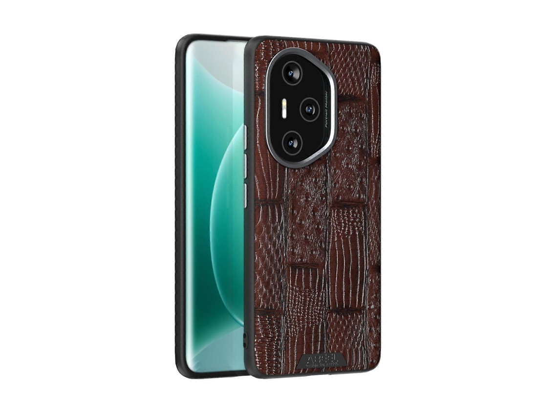 Capa De Couro Micro-relevo Abeel Beast Pattern 6d Para Honor 300 Pro