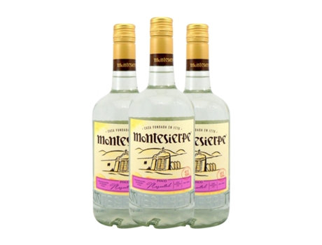 Aguardente Pisco MONTESIERPE Mascate (0.7 L - 3 Unidades)