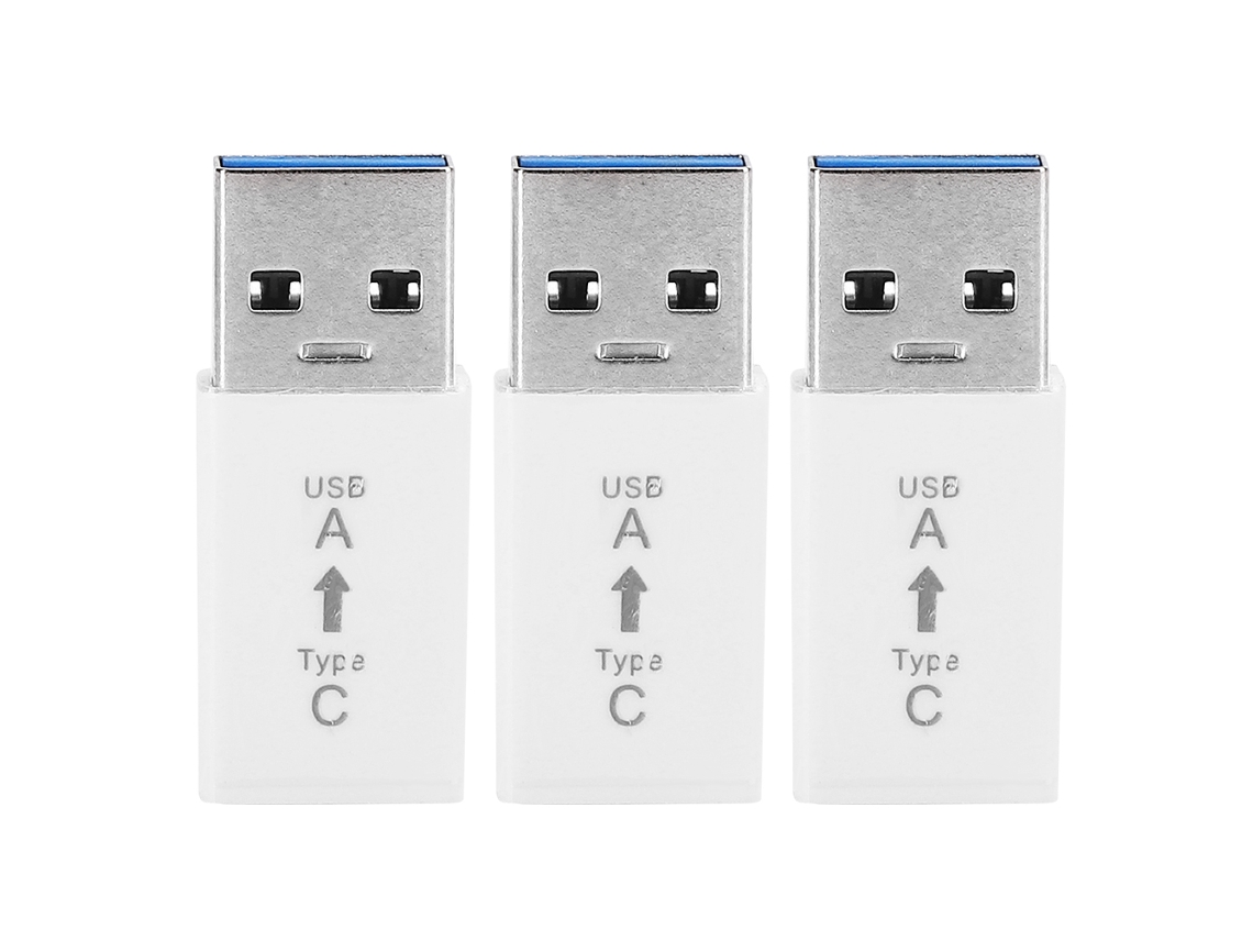 Adaptador (usb3.0 A Macho Para Type-c Fêmea, Conexão Universal)