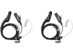 2 Fones de Ouvido para Walkie talkie Compatíveis com Xir P8268 Apx2000 e Outros Fones de Ouvido SFUSHOS