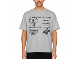 Rockinstone Rocky Movie Match Of The Century Heather Gray Adult T-shirt Size:xxl