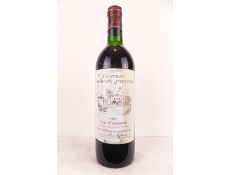 Vinho Tinto CHÂTEAU PROCHE-PONTET 1982 (75 cl - 1 unidade)