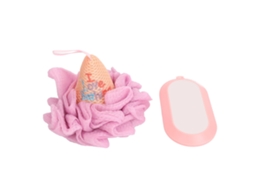 Esponja Exfoliante De Banho E Ducha Com Removedor De Cabelo Para Limpeza Profunda