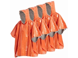 4 Ponchos de Chuva de Emergência Impermeáveis