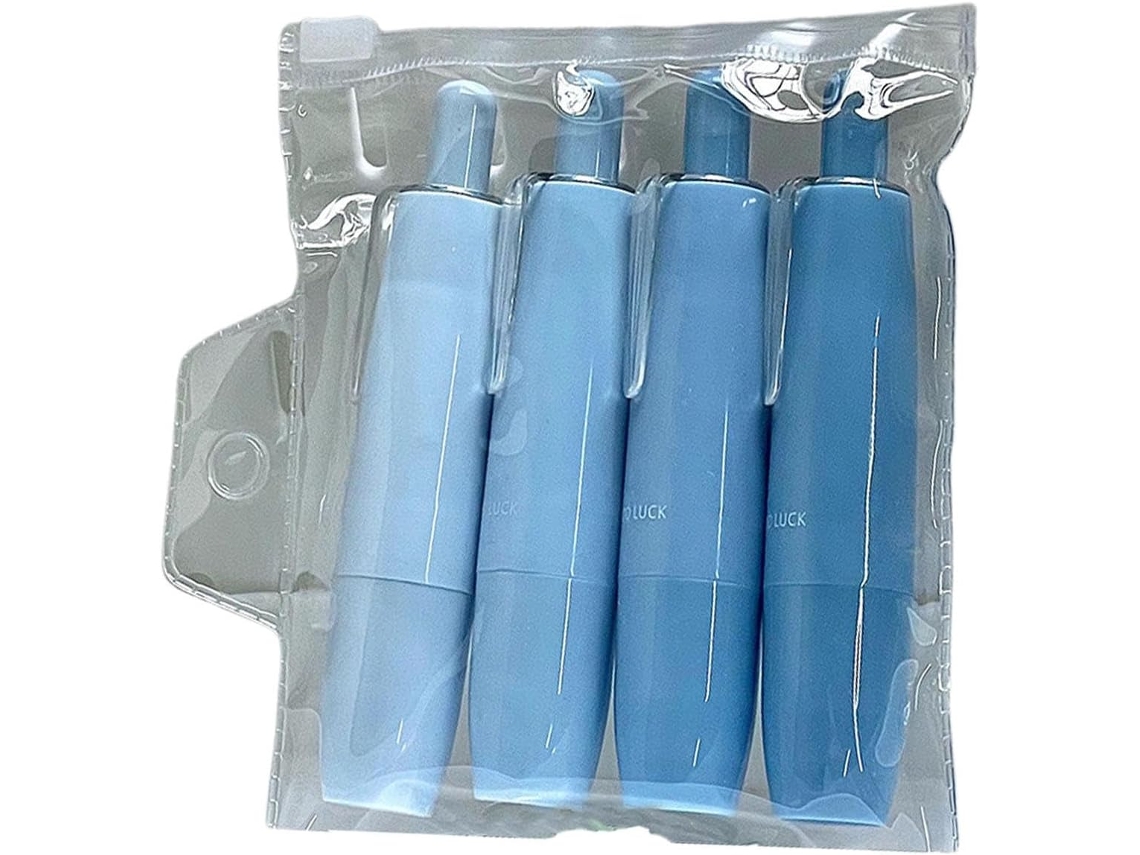 Fita Corretiva Dupla Face, Adesiva, Caneta, Branca, Retrátil Recarregável Com Para Uso Escolar E Doméstico