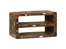 Vidaxl Gabinete Para Tv 60 X 32 X 36 Cm Madeira Recuperada Maciça