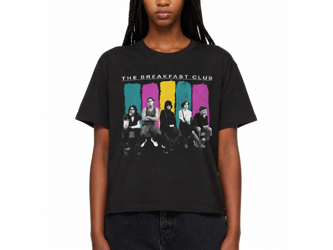 Rockinstone Breakfast Club Movie Breaksit Black Adult T-shirt Size:s