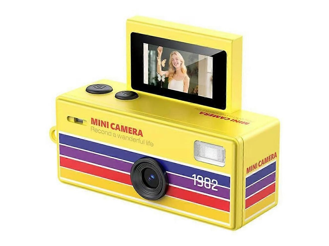 Mini Câmara Digital Retro 720p Com Ecrã De 0,96 Polegadas E Flash