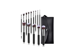 14/16 Pcs Pincéis de Base para Misturar Líquido Creme Pó Impecável Cosméticos Polimento Pontilhado CorretivoConjunto C LUUCOZK