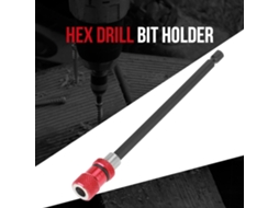 Laxiscreed Vara De Extensão Para Chave Com Encaixe Hexagonal De 1/4", Magnetismo E Libertação Rápida