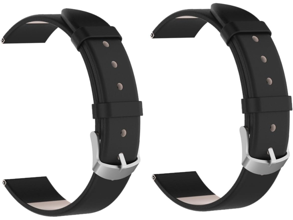 Conjunto De 2 Pulseiras Couro Para Substituição Em Relógios