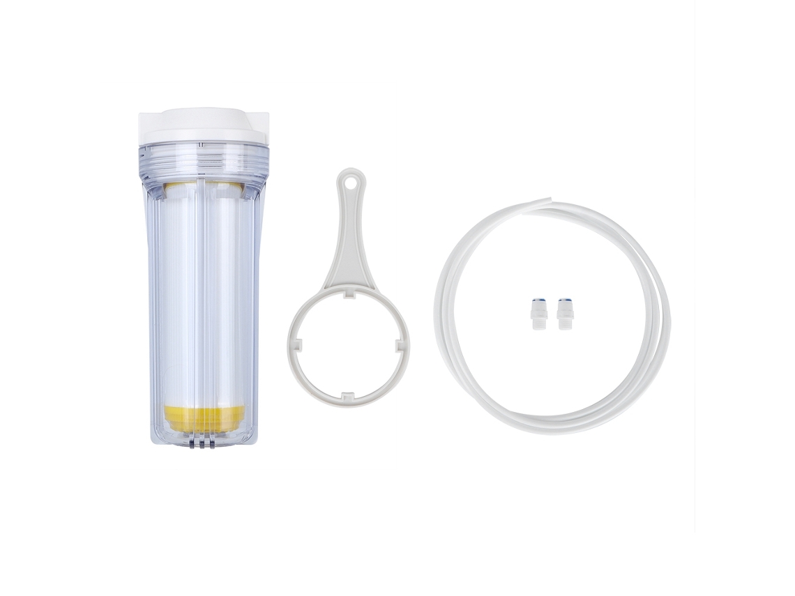 Garrafa De Filtro Transparente Laxiscreed De 10 Polegadas Com Acessórios Completos Para Sistemas De Água