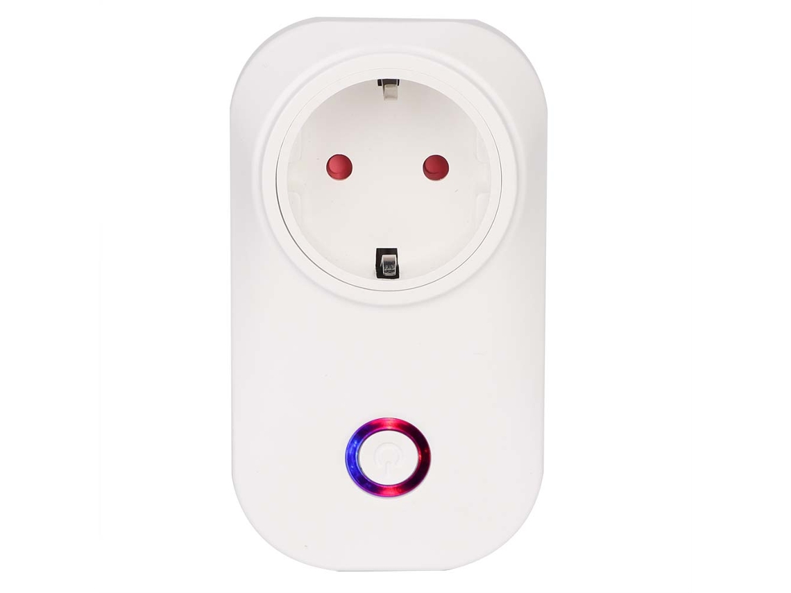 Laxiscreed Tomada Wifi Inteligente Para Casa, Controle De Voz Com Alexa E Google Home