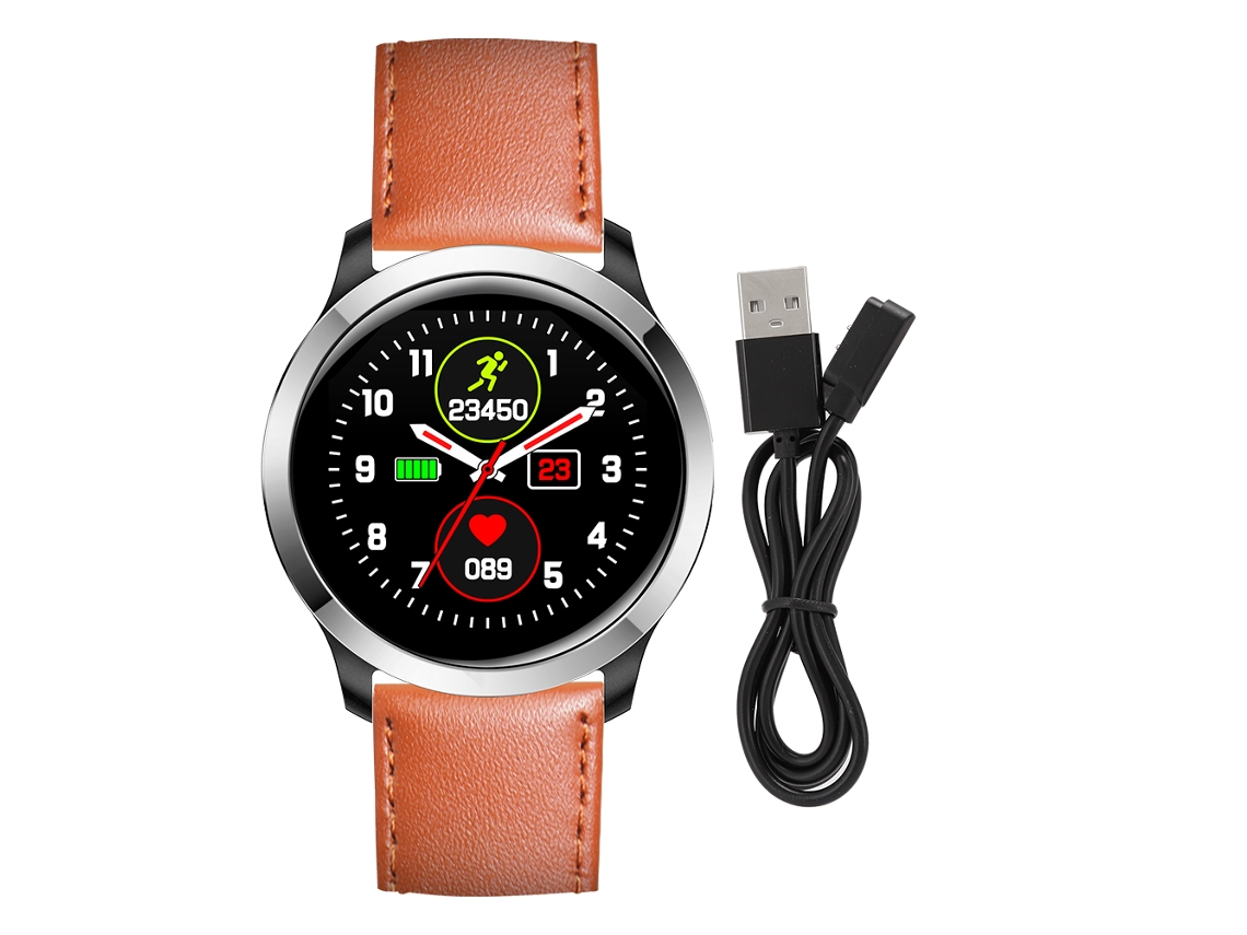 Pulseira Inteligente Com Monitor De Ritmo Cardíaco E Tela Colorida