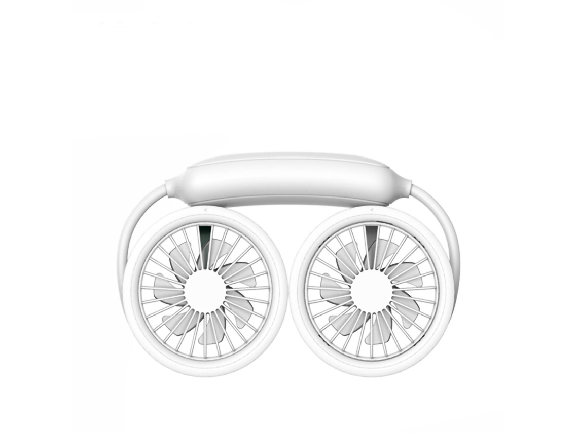 Laxiscreed Ventilador De Pescoço, Mini Usb, Recarregável, Baixo Ruído, Ideal Para Atividades Ao Ar Livre
