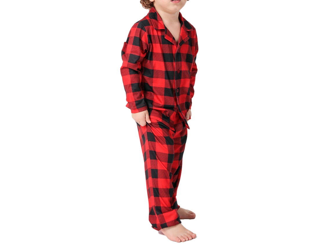 Laxiscreed Conjunto De Pijamas De Natal Em Família Com Body Gráfico Para Homens M