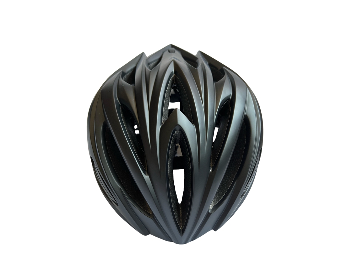 Mali capacete de Bicicleta Adulto Ajustável 52 61cm Leve Confortável para Ciclismo de Estrada Skate Preto