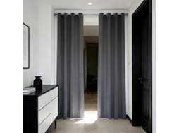 Cortina Blackout 110 X 260 Cm Macia, Isolante Térmica, Resistente Ao Frio, Bloqueia A Luz, Resistente Aos Uv