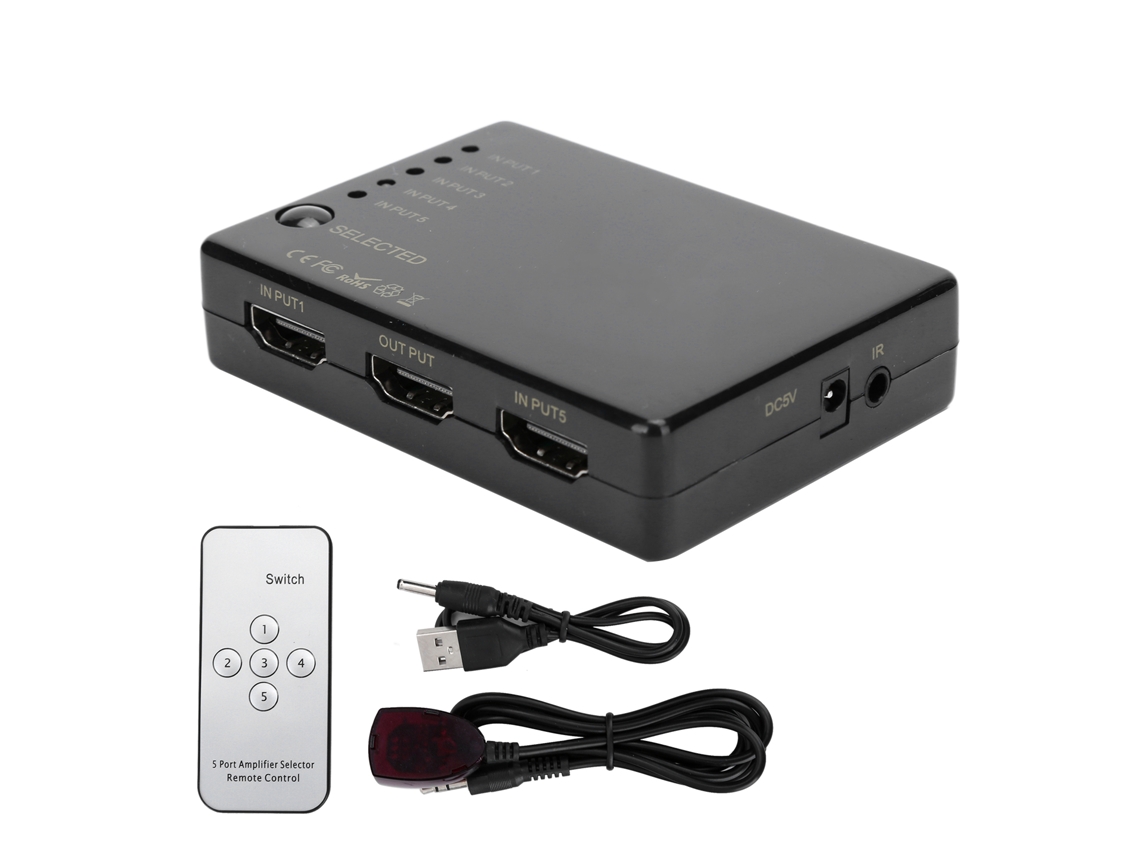 Switch Hdmi 5 Portas 4k LAXISCREED